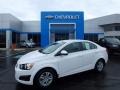 Summit White 2013 Chevrolet Sonic LT Sedan