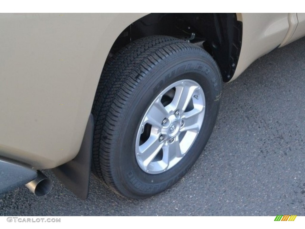 2017 Tundra SR5 Double Cab 4x4 - Quicksand / Graphite photo #9