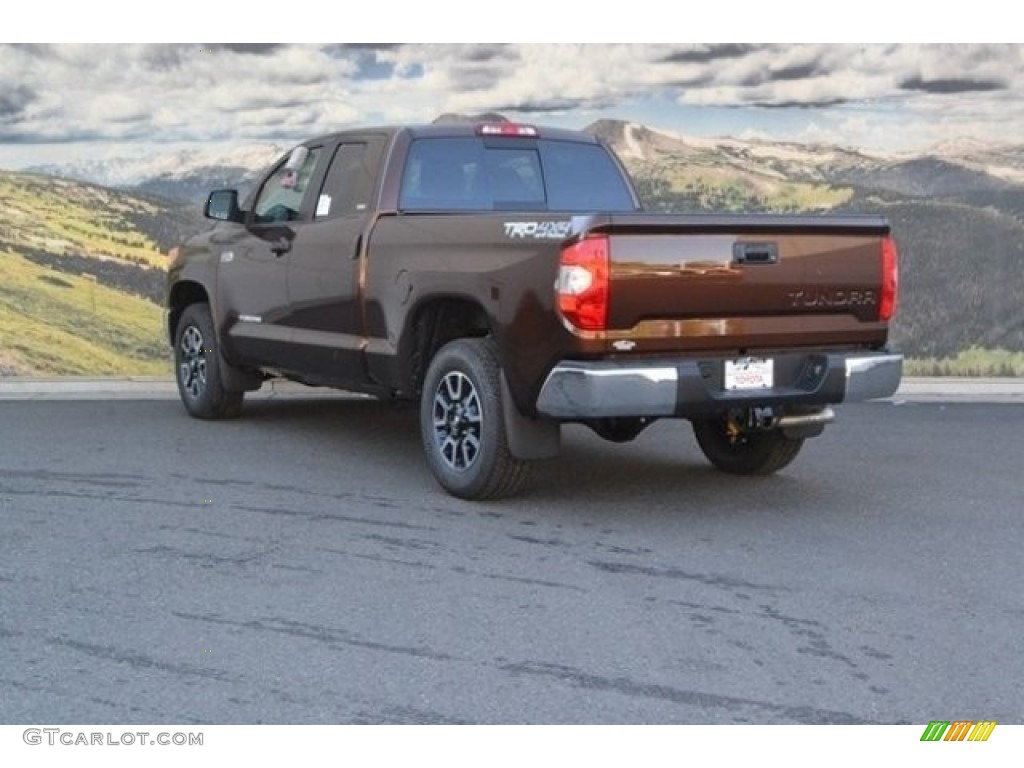 2017 Tundra SR5 Double Cab 4x4 - Sunset Bronze Mica / Graphite photo #3