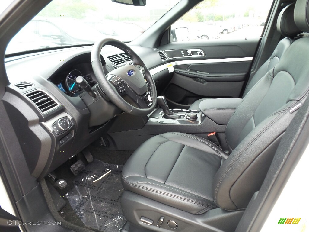 2017 Explorer XLT 4WD - White Platinum / Ebony Black photo #7