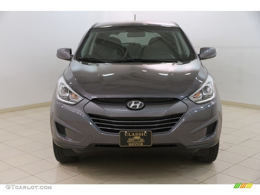 2014 Tucson GLS - Shadow Gray / Black photo #2