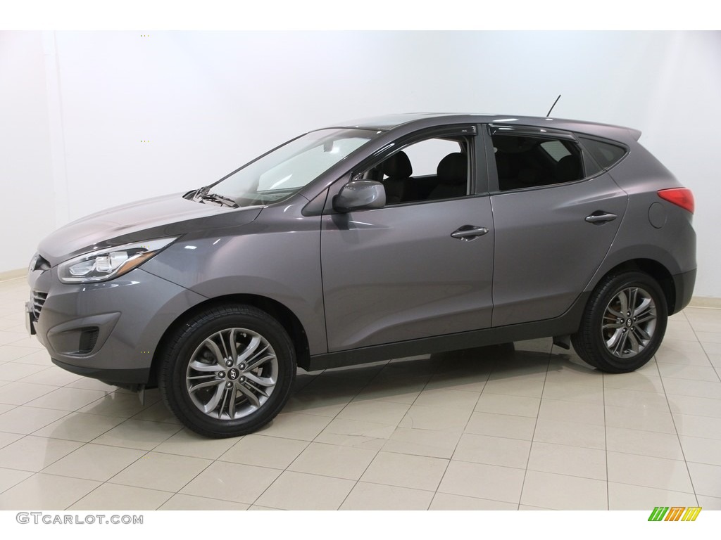2014 Tucson GLS - Shadow Gray / Black photo #3