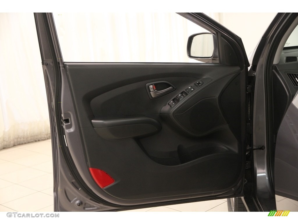 2014 Tucson GLS - Shadow Gray / Black photo #4