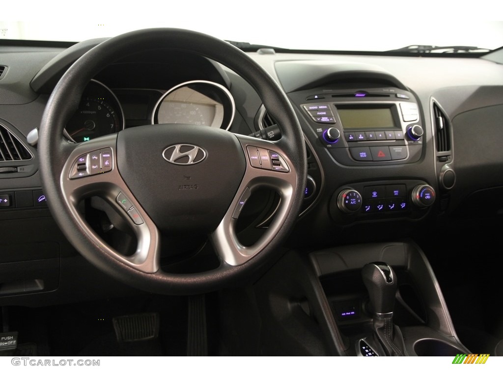 2014 Tucson GLS - Shadow Gray / Black photo #6