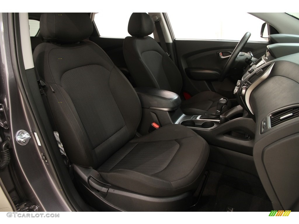 2014 Tucson GLS - Shadow Gray / Black photo #13