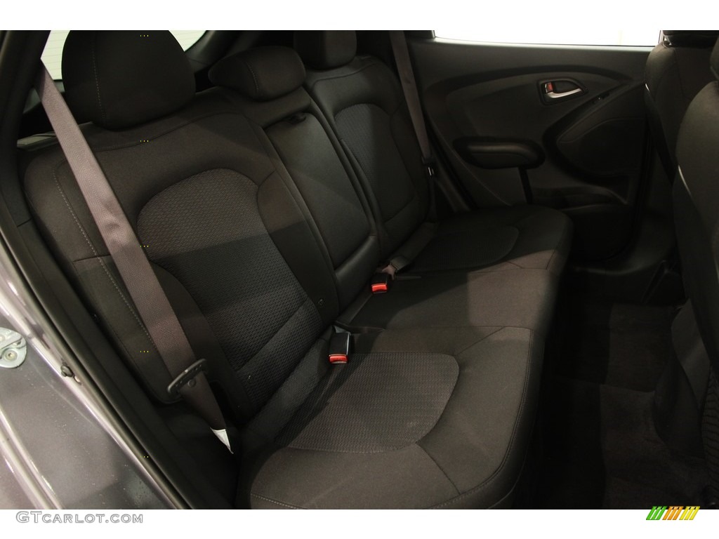2014 Tucson GLS - Shadow Gray / Black photo #14