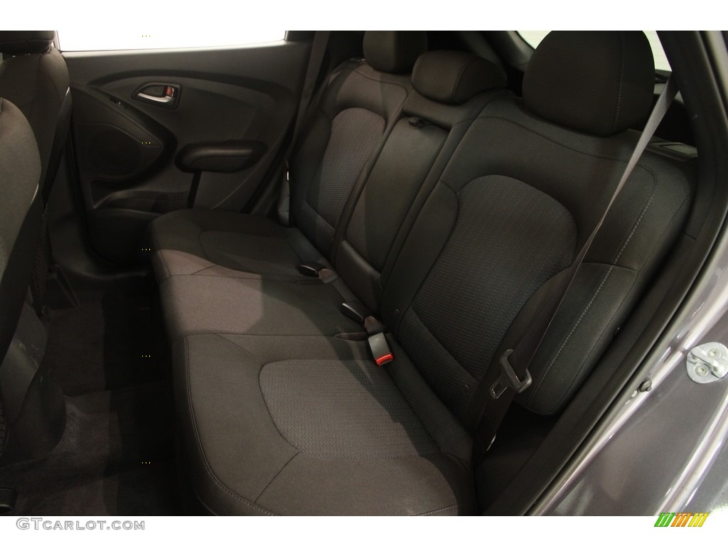 2014 Tucson GLS - Shadow Gray / Black photo #15
