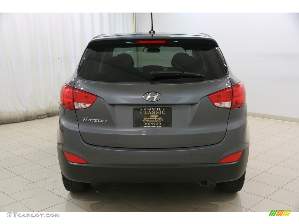 2014 Tucson GLS - Shadow Gray / Black photo #16