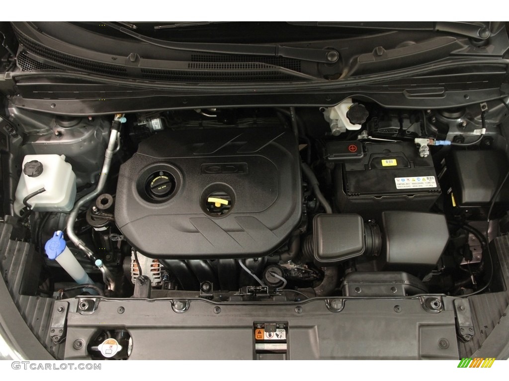 2014 Tucson GLS - Shadow Gray / Black photo #17