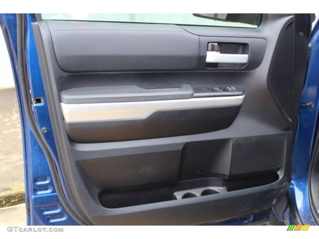 2014 Tundra SR5 Crewmax - Blue Ribbon Metallic / Sand Beige photo #10