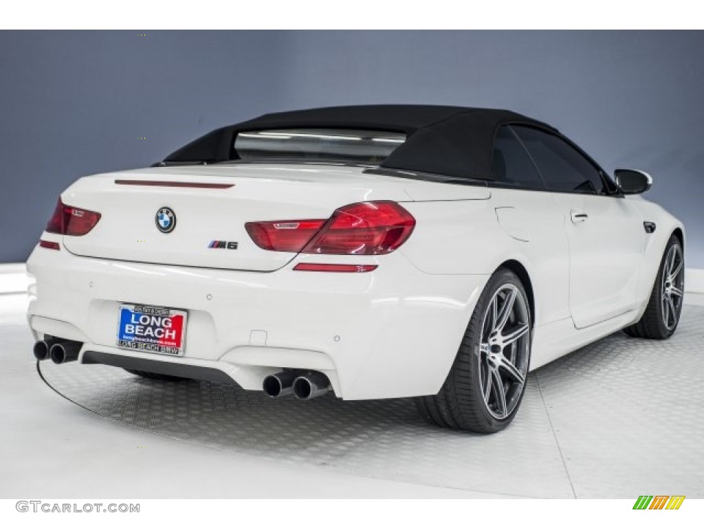 2015 M6 Convertible - Alpine White / Black photo #31