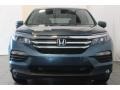 2017 Steel Sapphire Metallic Honda Pilot EX-L w/Navigation  photo #3