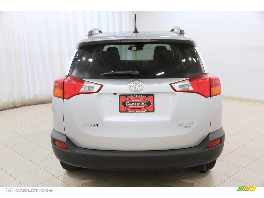 2014 RAV4 Limited AWD - Classic Silver Metallic / Black photo #18