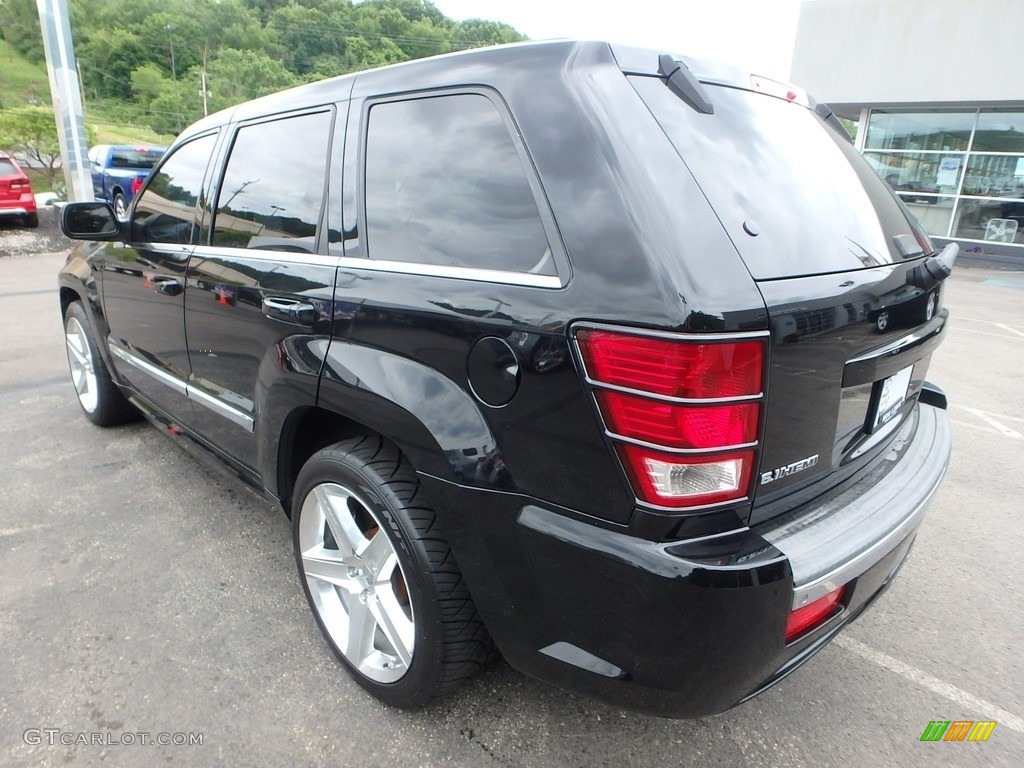 2007 Grand Cherokee SRT8 4x4 - Black / Medium Slate Gray photo #3