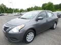 2017 Gun Metallic Nissan Versa S  photo #11