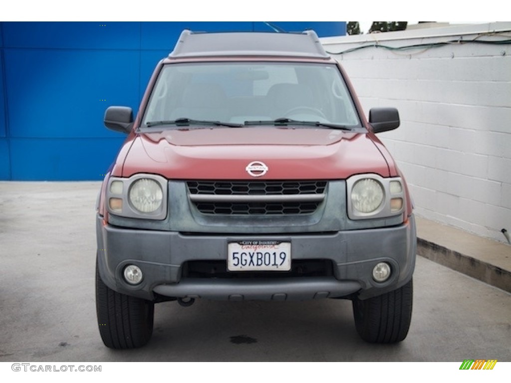 2004 Xterra SE - Thermal Red Metallic / Gray photo #7