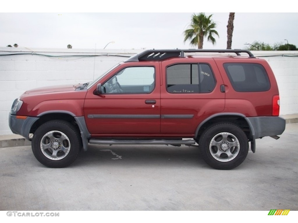2004 Xterra SE - Thermal Red Metallic / Gray photo #8