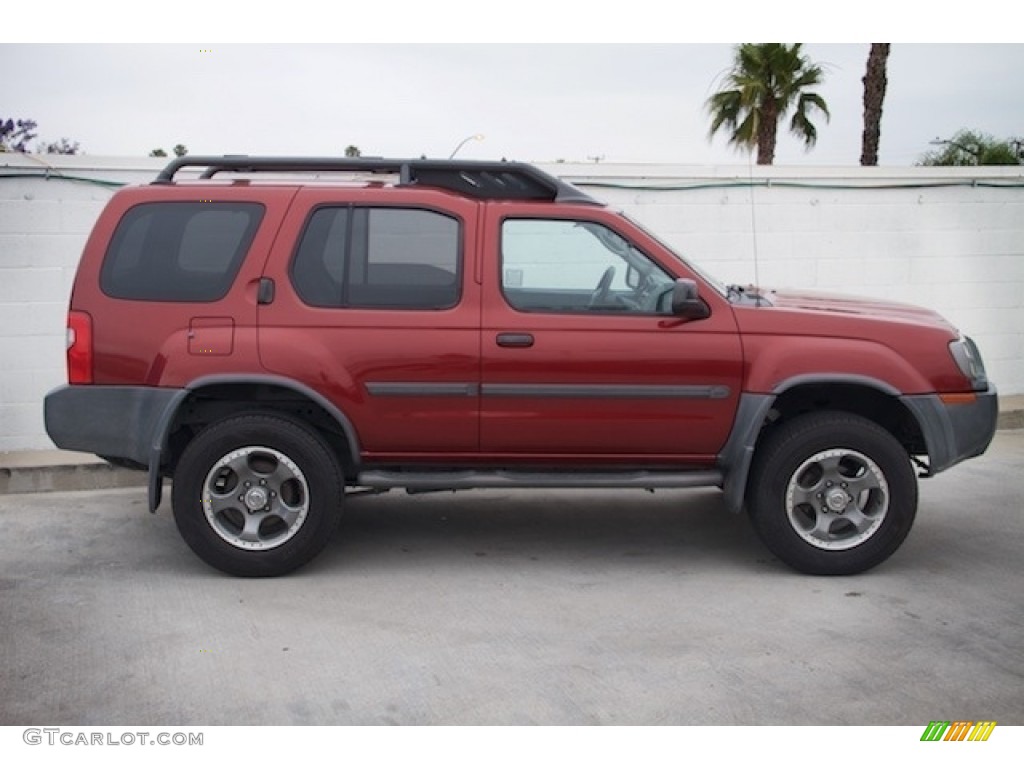 2004 Xterra SE - Thermal Red Metallic / Gray photo #10