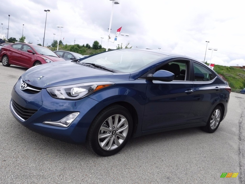 Lakeside Blue 2015 Hyundai Elantra SE Sedan Exterior Photo #120884798