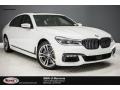 Mineral White Metallic 2018 BMW 7 Series 750i Sedan