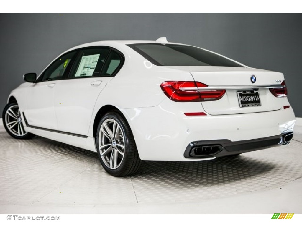 2018 7 Series 750i Sedan - Mineral White Metallic / Mocha photo #3