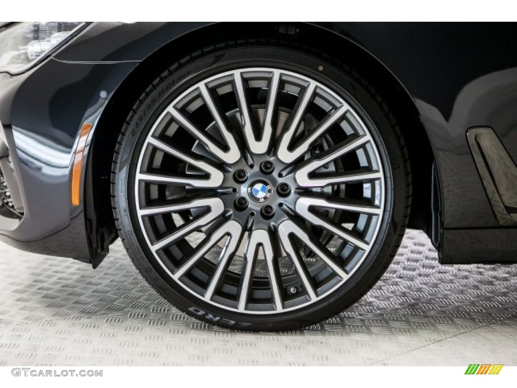 2017 7 Series 750i Sedan - Black Sapphire Metallic / Zagora Beige photo #9