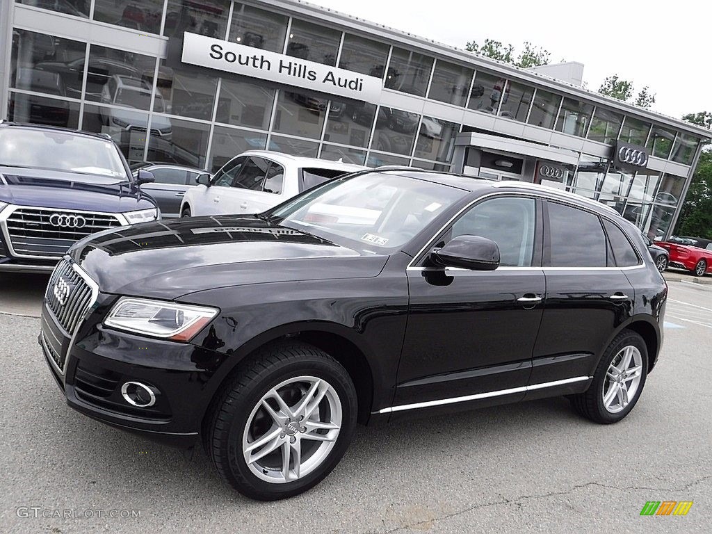 2017 Q5 2.0 TFSI Premium Plus quattro - Brilliant Black / Black photo #1