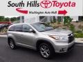 2015 Creme Brulee Mica Toyota Highlander XLE AWD  photo #1