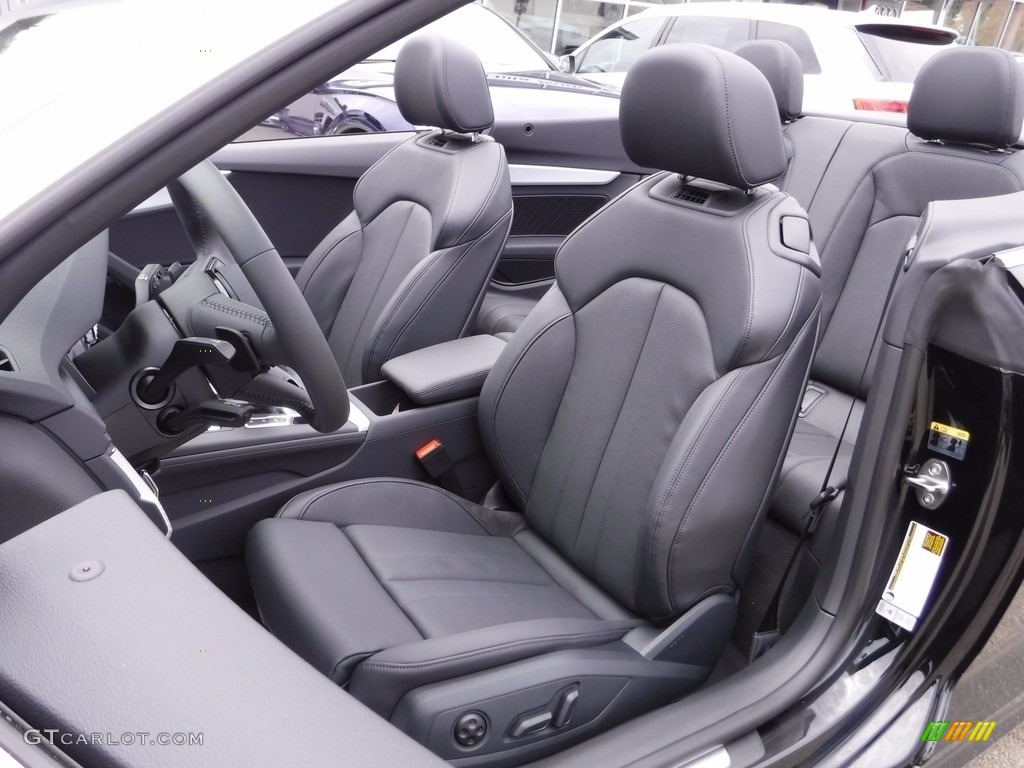 2018 Audi A5 Premium Plus quattro Cabriolet Front Seat Photo #120891218