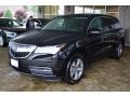 2014 Crystal Black Pearl Acura MDX SH-AWD  photo #7