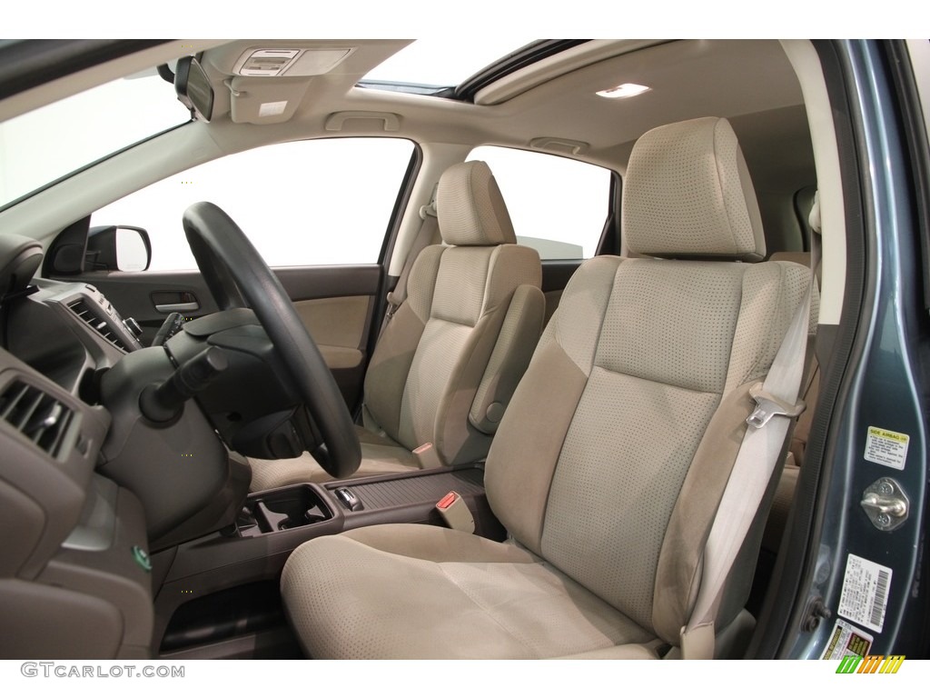 2014 CR-V EX AWD - Mountain Air Metallic / Beige photo #5