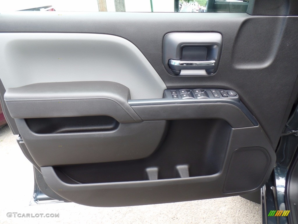 2017 Silverado 2500HD Work Truck Double Cab 4x4 - Graphite Metallic / Dark Ash/Jet Black photo #15