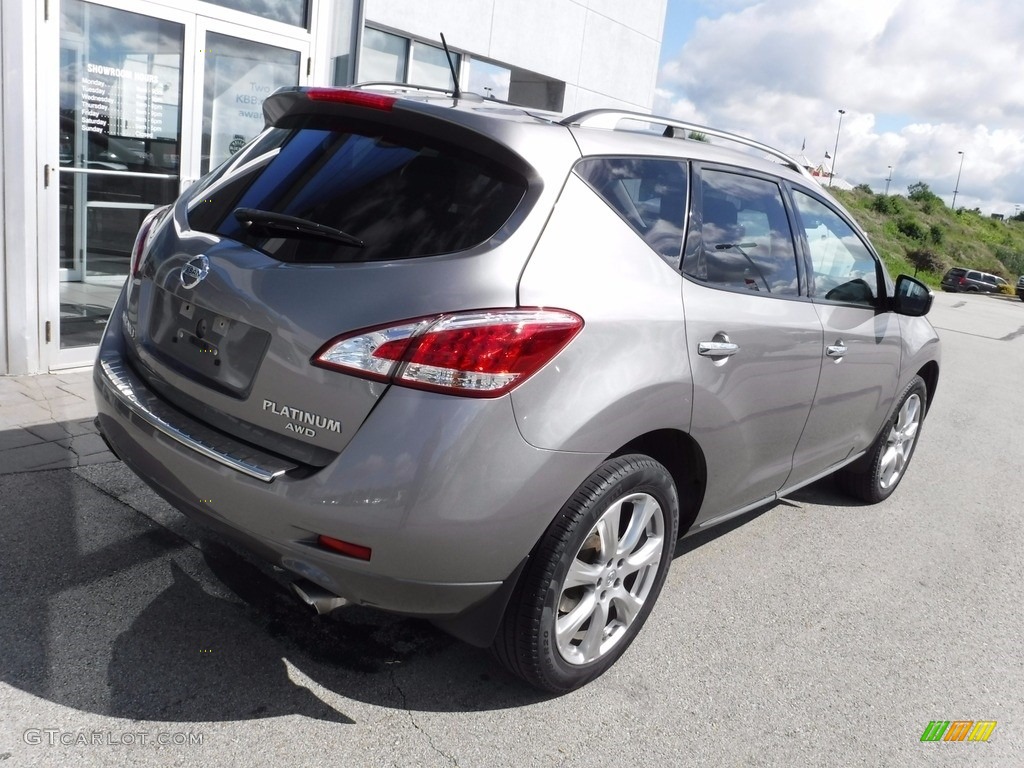 2012 Murano LE Platinum Edition AWD - Platinum Graphite / Black photo #9