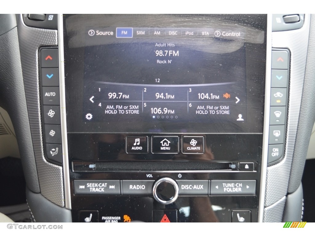 2015 Q50 3.7 - Hagane Blue / Wheat photo #18