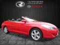 Absolutely Red 2005 Toyota Solara SLE V6 Convertible
