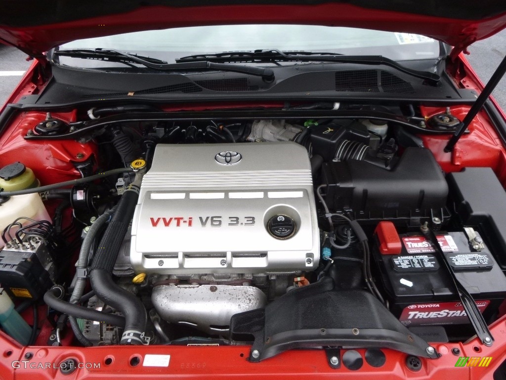 2005 Solara SLE V6 Convertible - Absolutely Red / Dark Stone photo #7