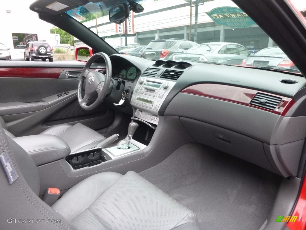 2005 Solara SLE V6 Convertible - Absolutely Red / Dark Stone photo #9