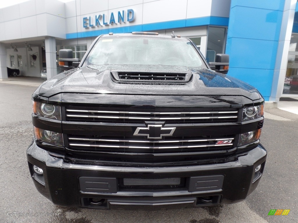 2017 Silverado 2500HD LT Crew Cab 4x4 - Black / Jet Black photo #2