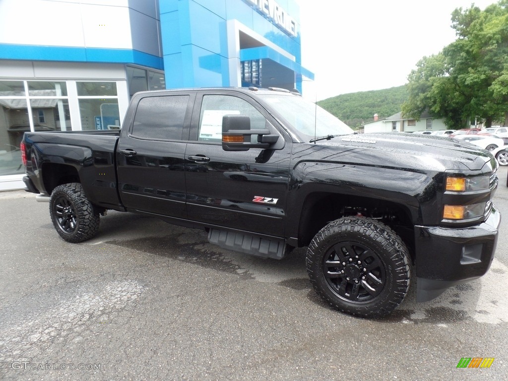 2017 Silverado 2500HD LT Crew Cab 4x4 - Black / Jet Black photo #10