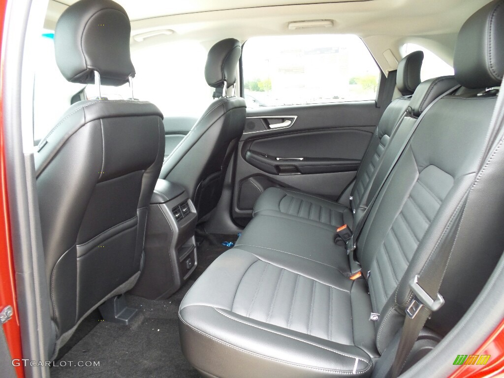 2017 Ford Edge SEL AWD Rear Seat Photos