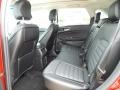 2017 Ford Edge Ebony Interior Rear Seat Photo