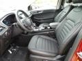 2017 Ford Edge Ebony Interior Front Seat Photo