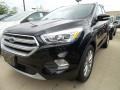 2017 Shadow Black Ford Escape Titanium  photo #1