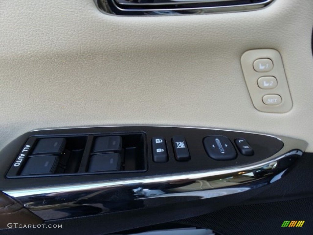2017 Avalon Hybrid XLE Premium - Blizzard Pearl White / Almond photo #15