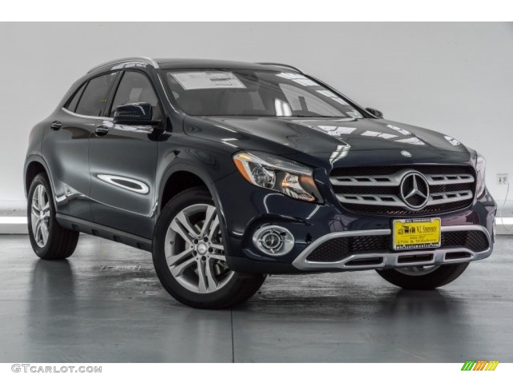 Lunar Blue Metallic 2018 Mercedes-Benz GLA 250 4Matic Exterior Photo #120901535
