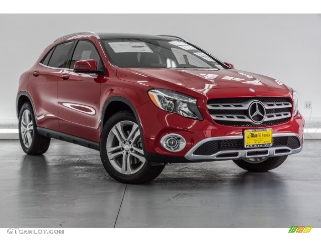 Jupiter Red 2018 Mercedes-Benz GLA 250 4Matic Exterior Photo #120901763