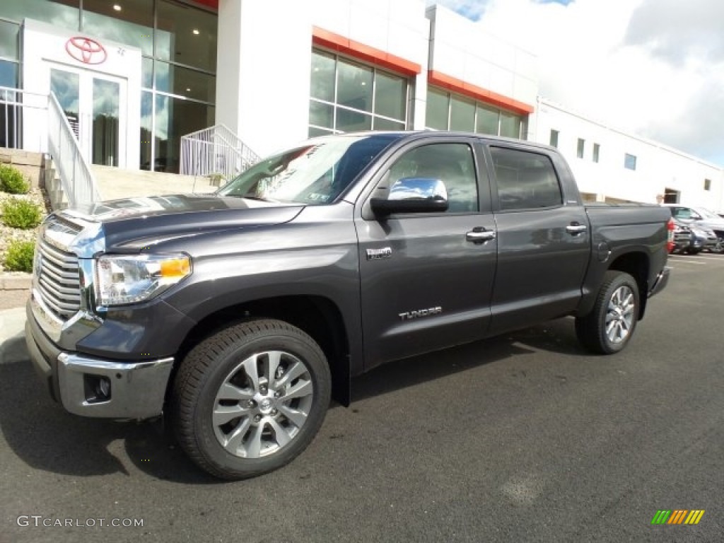 2017 Tundra Limited CrewMax 4x4 - Magnetic Gray Metallic / Graphite photo #5