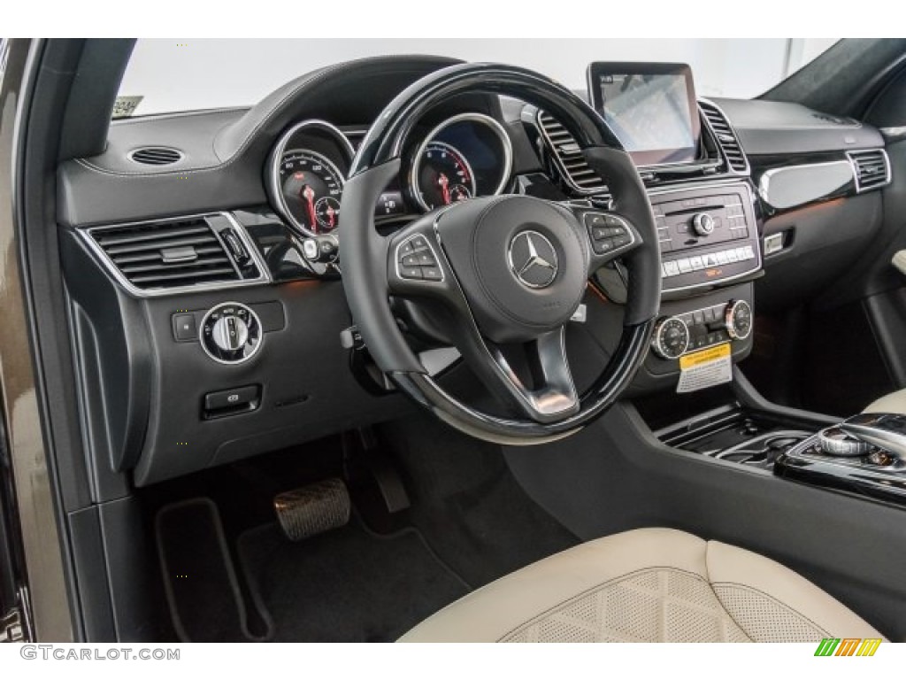 2017 GLS 550 4Matic - Dakota Brown Metallic / designo Porcelain/Black photo #6