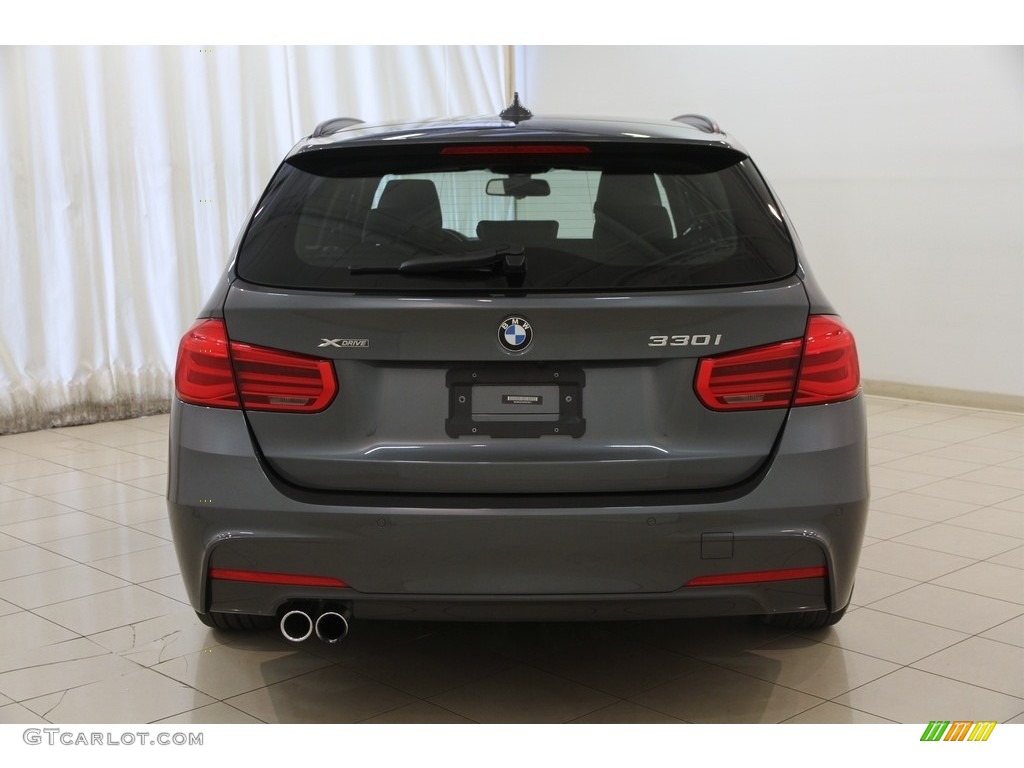 2017 3 Series 330i xDrive Sports Wagon - Mineral Grey Metallic / Black photo #21