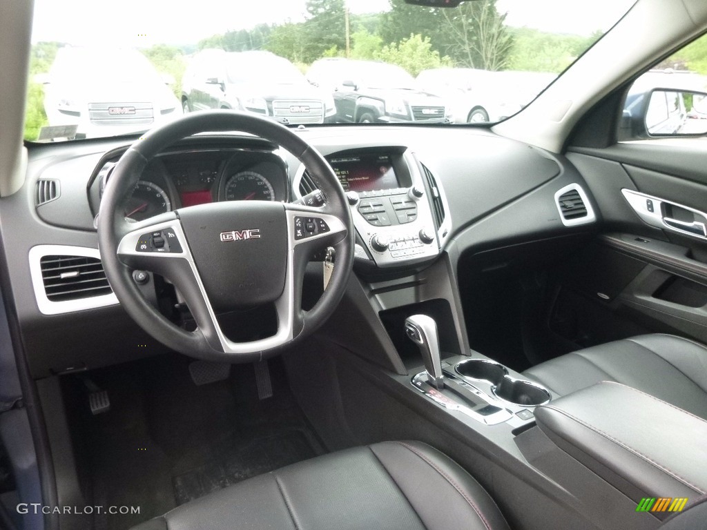 2012 Terrain SLT AWD - Steel Blue Metallic / Jet Black photo #17